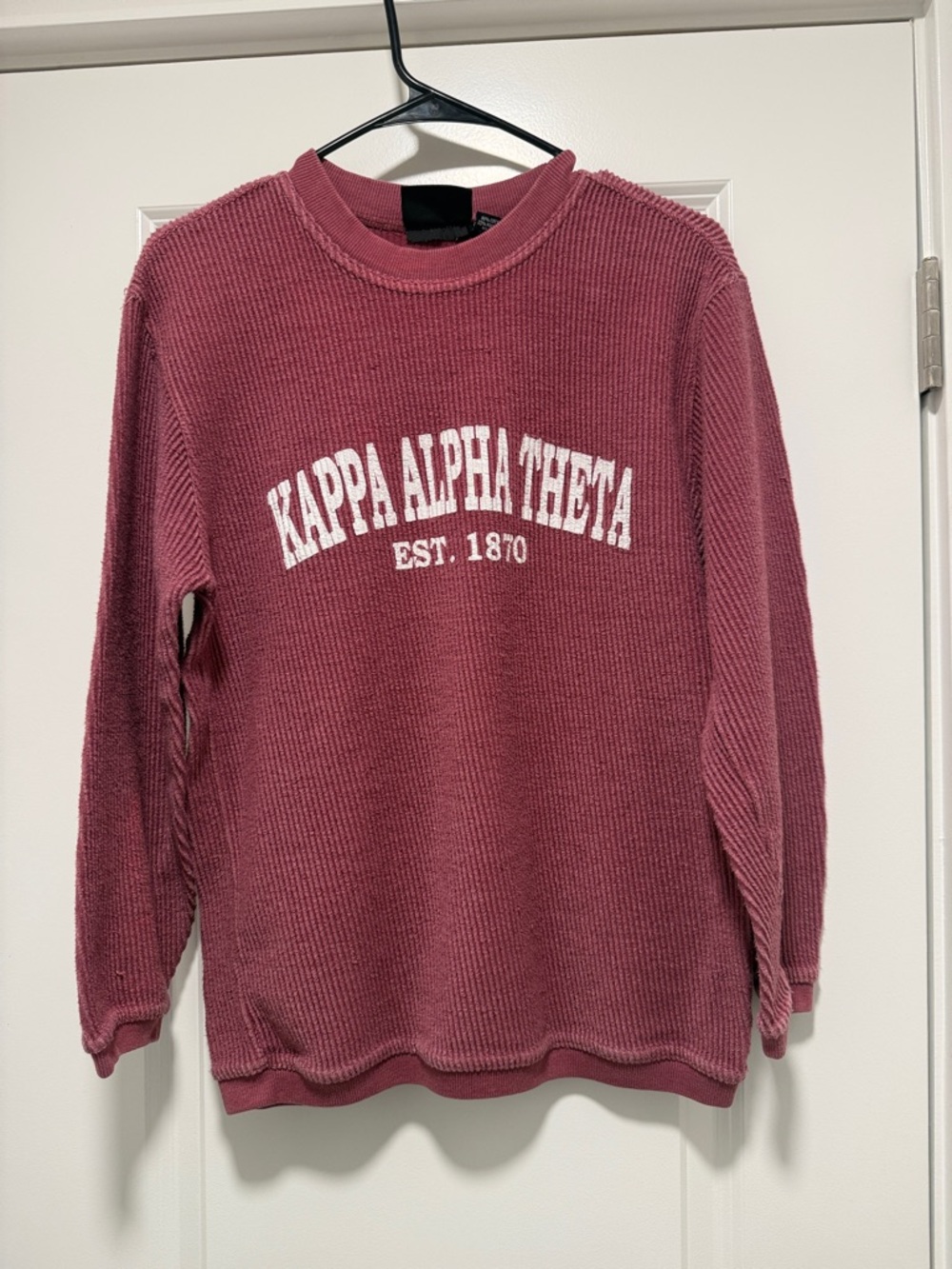 Kappa Alpha Theta Crewneck Sweater - Dusty Rose